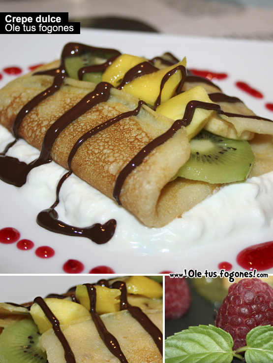 Crepe dulce 