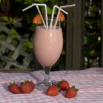 Batido de fresa