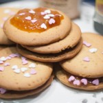 Galletas caseras con mermelada