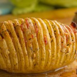 Patatas hasselback