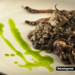 Arroz negro con calamares