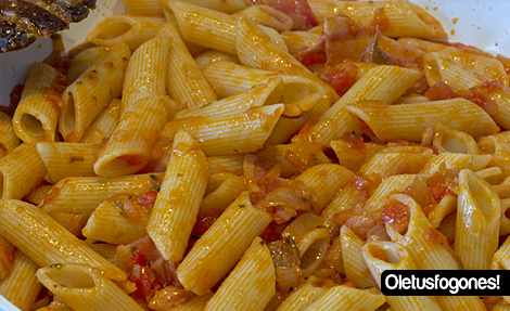 Macarrones al horno