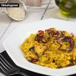 Arroz con pulpo