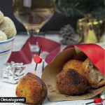 Croquetas de pollo y manzana al Pedro Ximénez