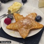 Empanadillas de crema y frutas del bosque